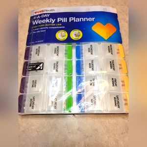 ♡3 for $20 - Weekly Pill Planner by CVSHealth large capacity